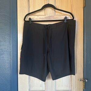 Women's Black Board Shorts 14